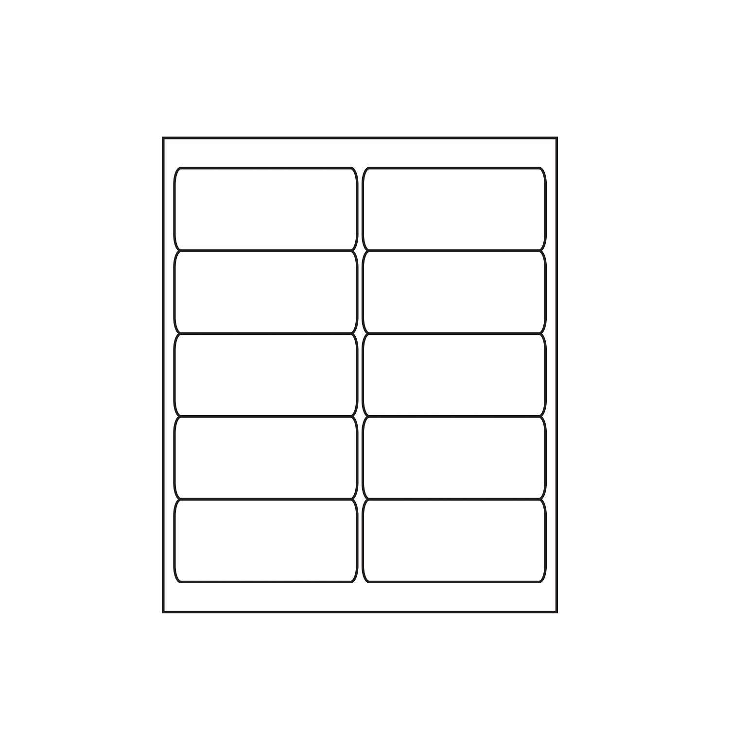 Gaylord Archival® PermaPlus™ Foil-Back 2 x 4