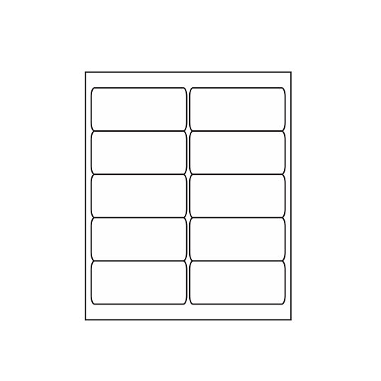 Gaylord Archival® PermaPlus™ Foil-Back 2 x 4