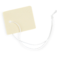 Gaylord Archival&#174; 10 pt. Folder Stock Prestrung Artifact Tags with Rounded Corners (100-Pack)
