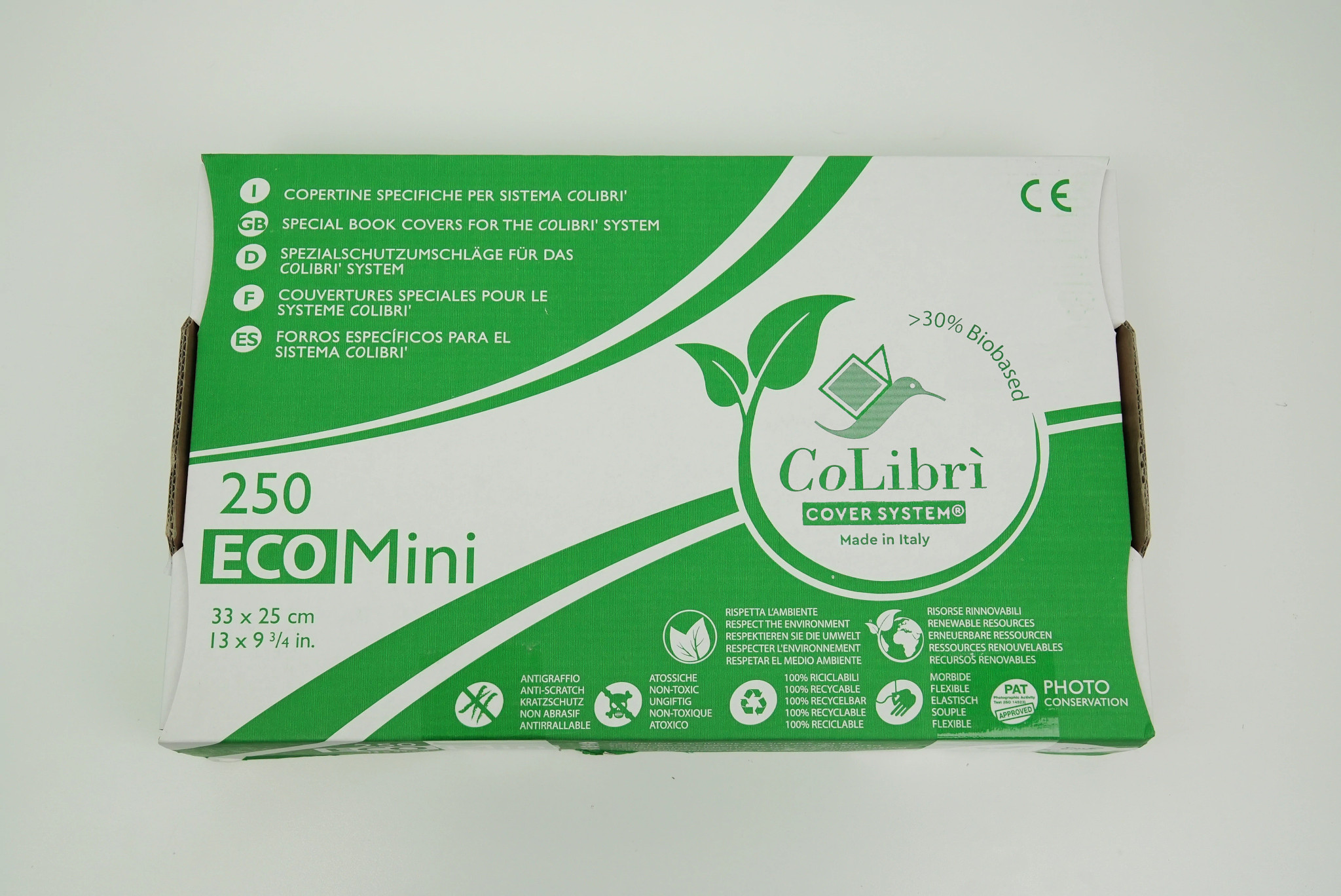 CoLibri Systems 3.5 mil Polyethylene Small Book Covering Pouches (250-Pack)