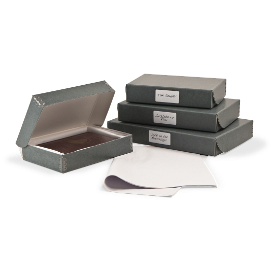 Gaylord Archival&#174; Buffered Blue/Grey Rare Book Preservation Kit