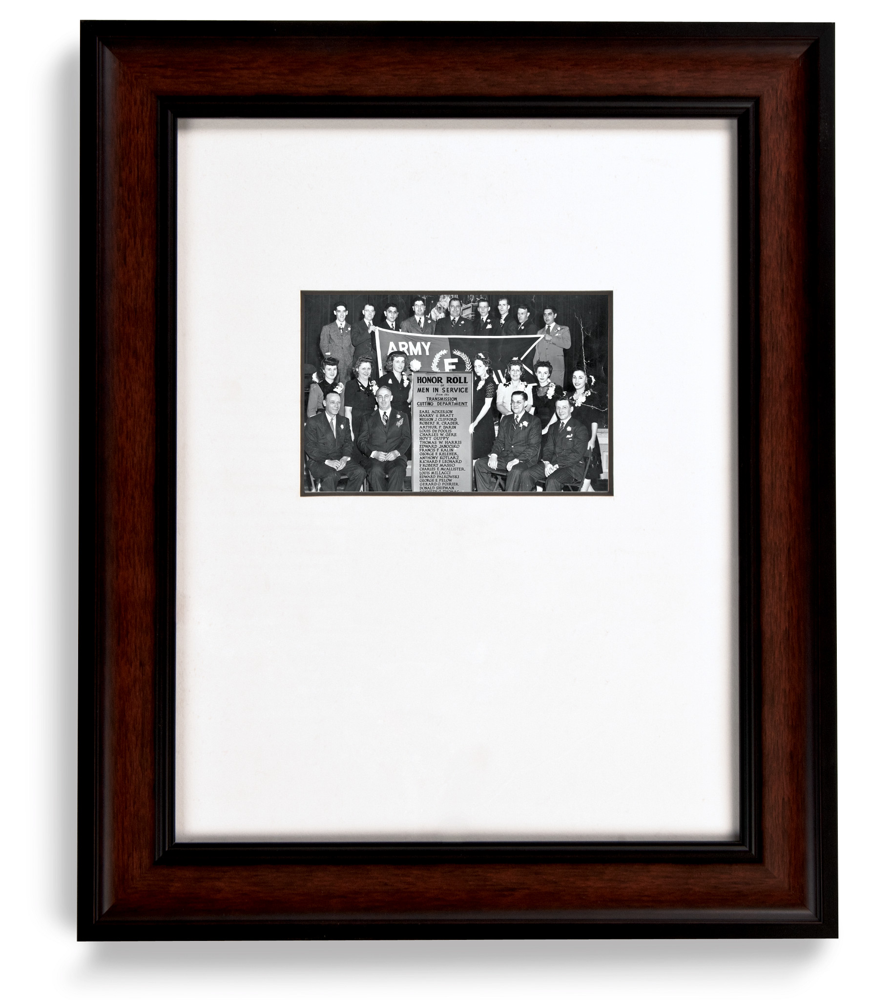 Gaylord Archival® Mahogany Stature Collection Wood Frame Kit