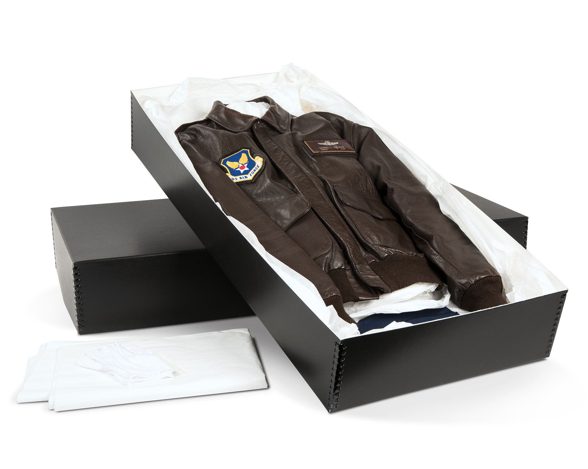 Gaylord Archival® Black Barrier Board Uniform &amp; Suit Preservation Kit