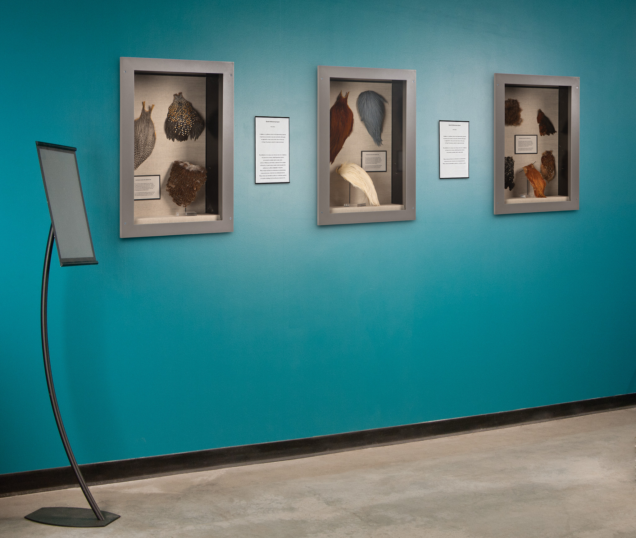 Gaylord Archival® Metro Riverside Built-In Museum Wall Case