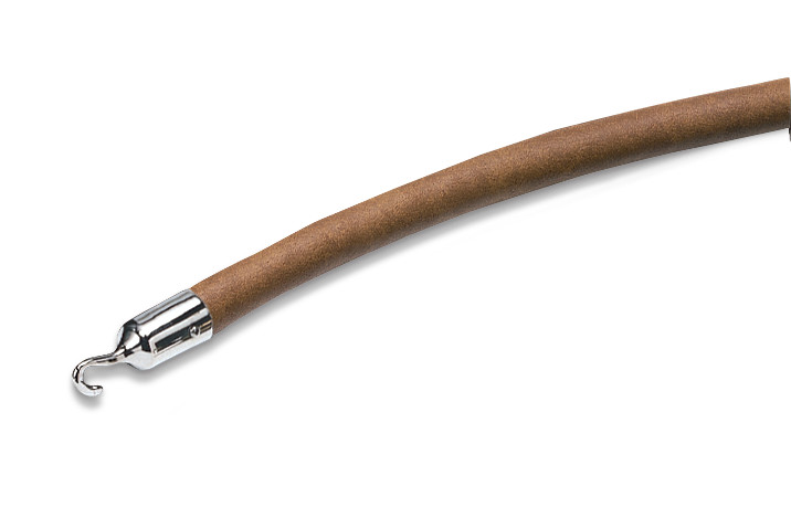 Lawrence Naugahyde Theater Post Rope with Hook Ends