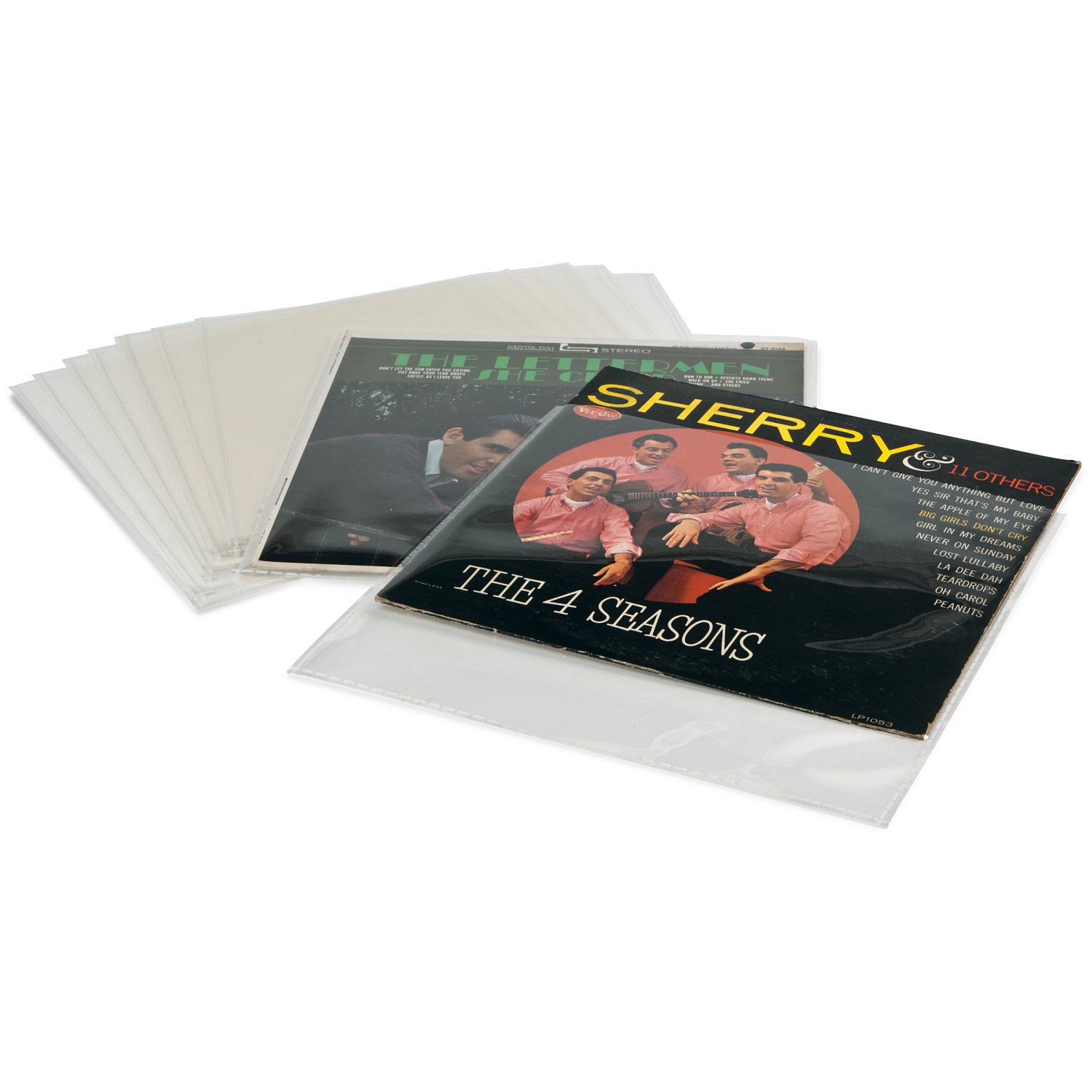 Gaylord Archival® 4 mil Archival Polyester LP Record Sleeves (10-Pack), Archival Envelopes, Sleeves & Protectors, Preservation