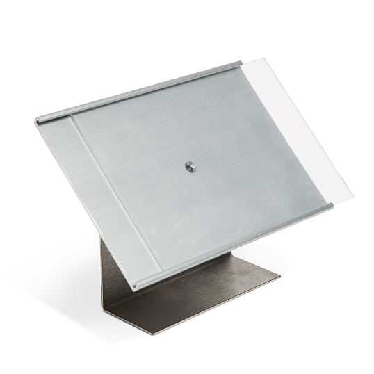 Metal Label Holder with Stand | Identification | Display Accessories ...