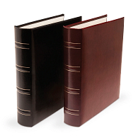 Print File&#174; 1 1/4" O-Ring Gallery Leather Compact Album