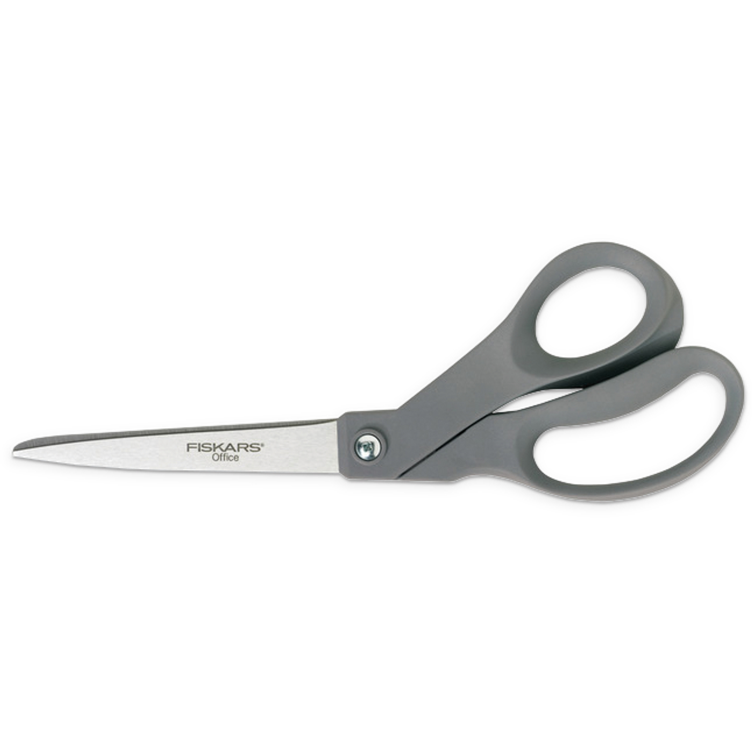 Fiskars Scissors: Stainless Steel Blade - Right Hand, Bent Handle, Bubble Wrap, Craft, Paper, String & Tape | Part #01-004761J