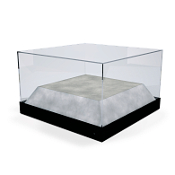 Gaylord Archival&#174; Metro&#153; Lexington Tabletop Museum Case with Raised Deck