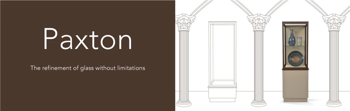 Gaylord Archival® Paxton Glass Showcases