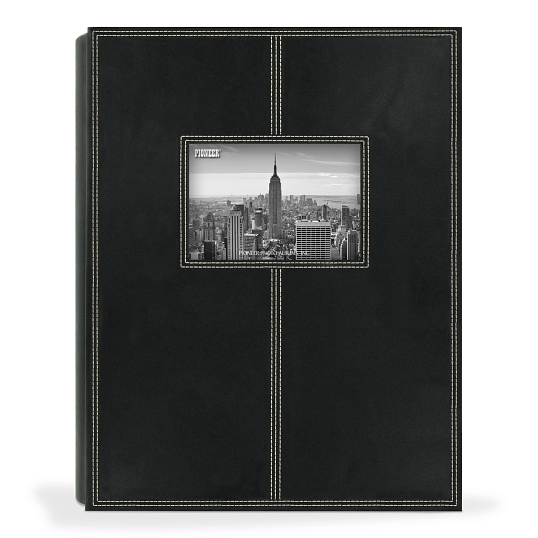 Pioneer&#174; Leatherette Photo Album with Contrast Stitching