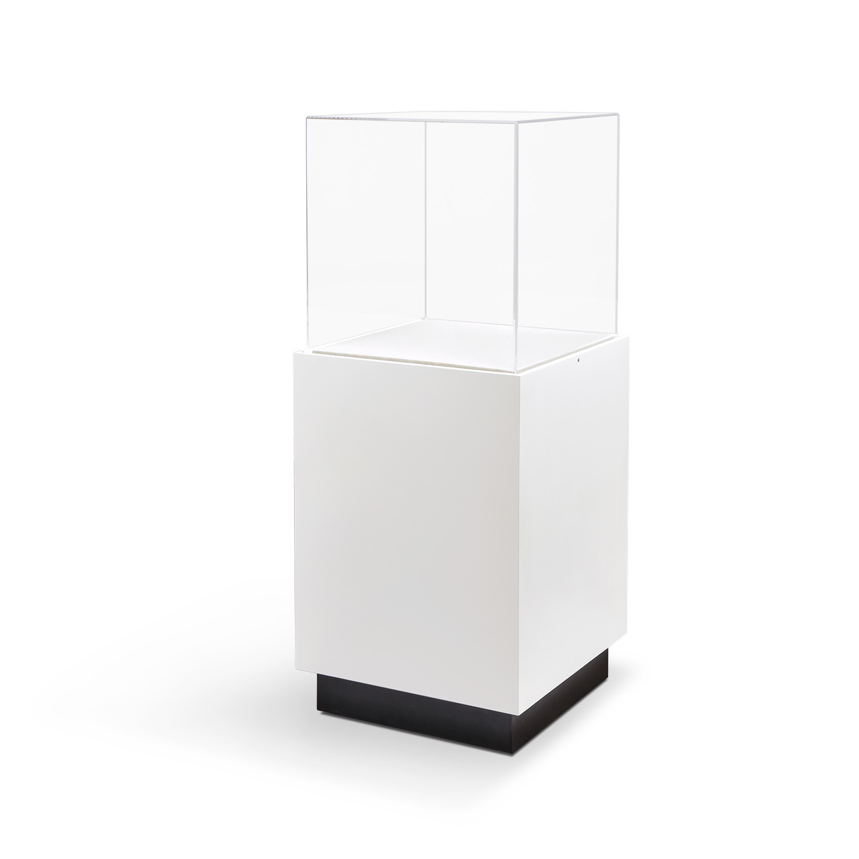 Gaylord Archival® Haven Pedestal Exhibit Case