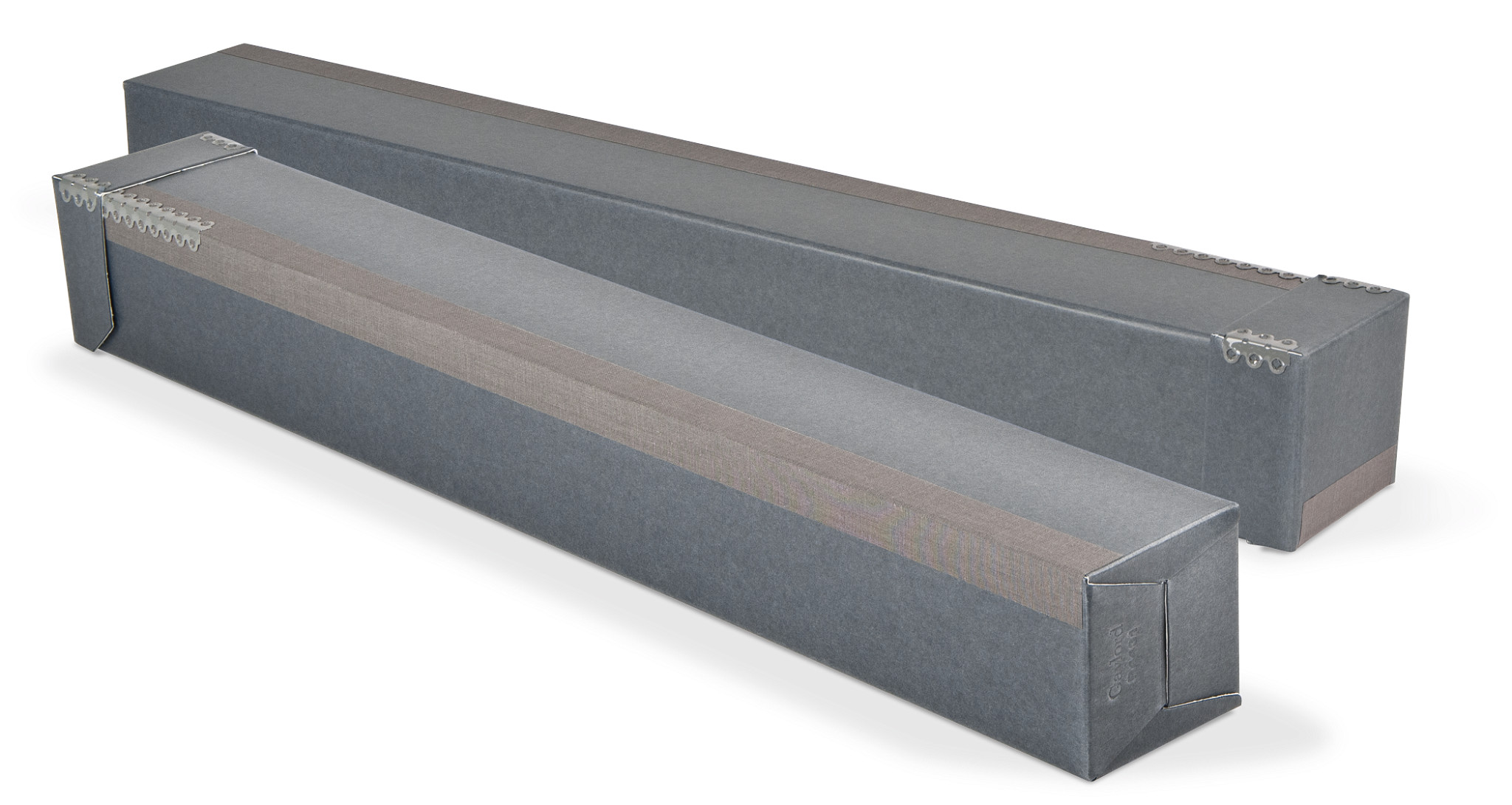 Gaylord Archival® Flip-Top Interlocking Bottom Roll Storage Box