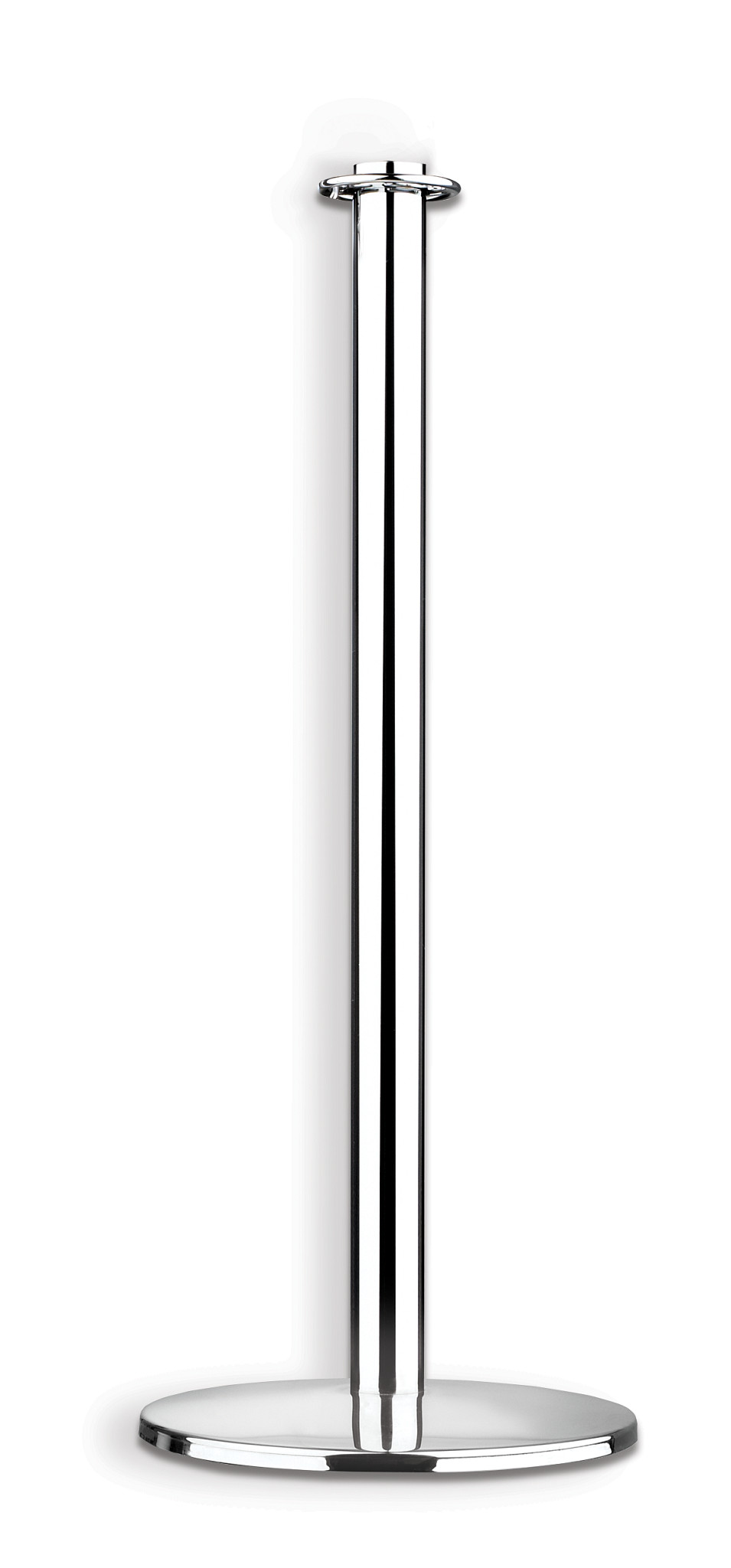 Lawrence Contemporary Metal Theater Post with Flat Base