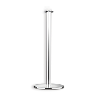 Lawrence Contemporary Metal Theater Post with Flat Base
