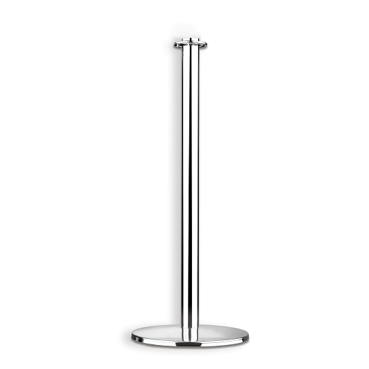 Lawrence Contemporary Metal Theater Post with Flat Base