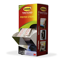 Command&#153; Poster Strips (100 Packs of 4 Strips)