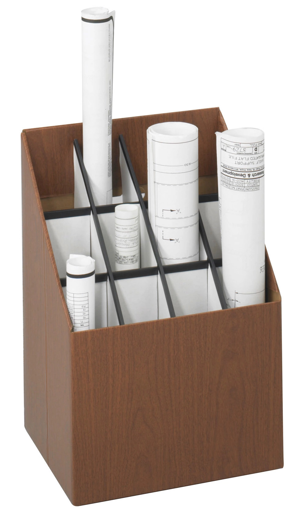 Safco® 12-Compartment Roll Storage