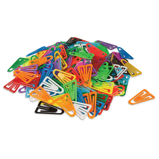 Plastiklips® Large Plastic Paper Clips (200-Pack), Fasteners, Conservation Supplies, Preservation