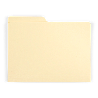 Gaylord Archival&#174; Reinforced Half-Cut Tab Legal Size File Folders (100-Pack)