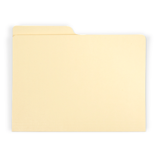 Gaylord Archival&#174; Reinforced Half-Cut Tab Letter Size File Folders (100-Pack)