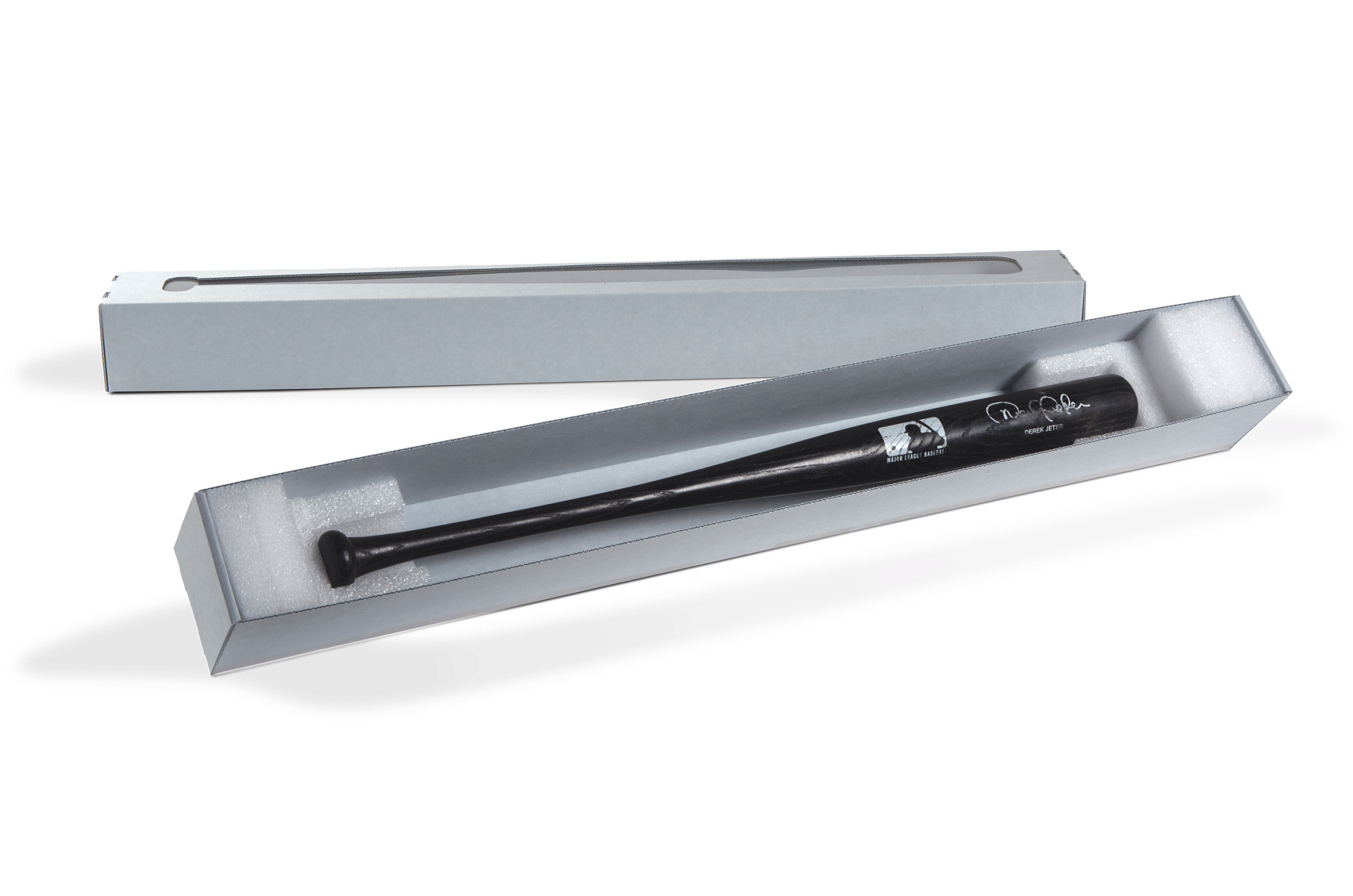 Gaylord Archival® E-flute Clear Lid 1-Baseball Bat Box