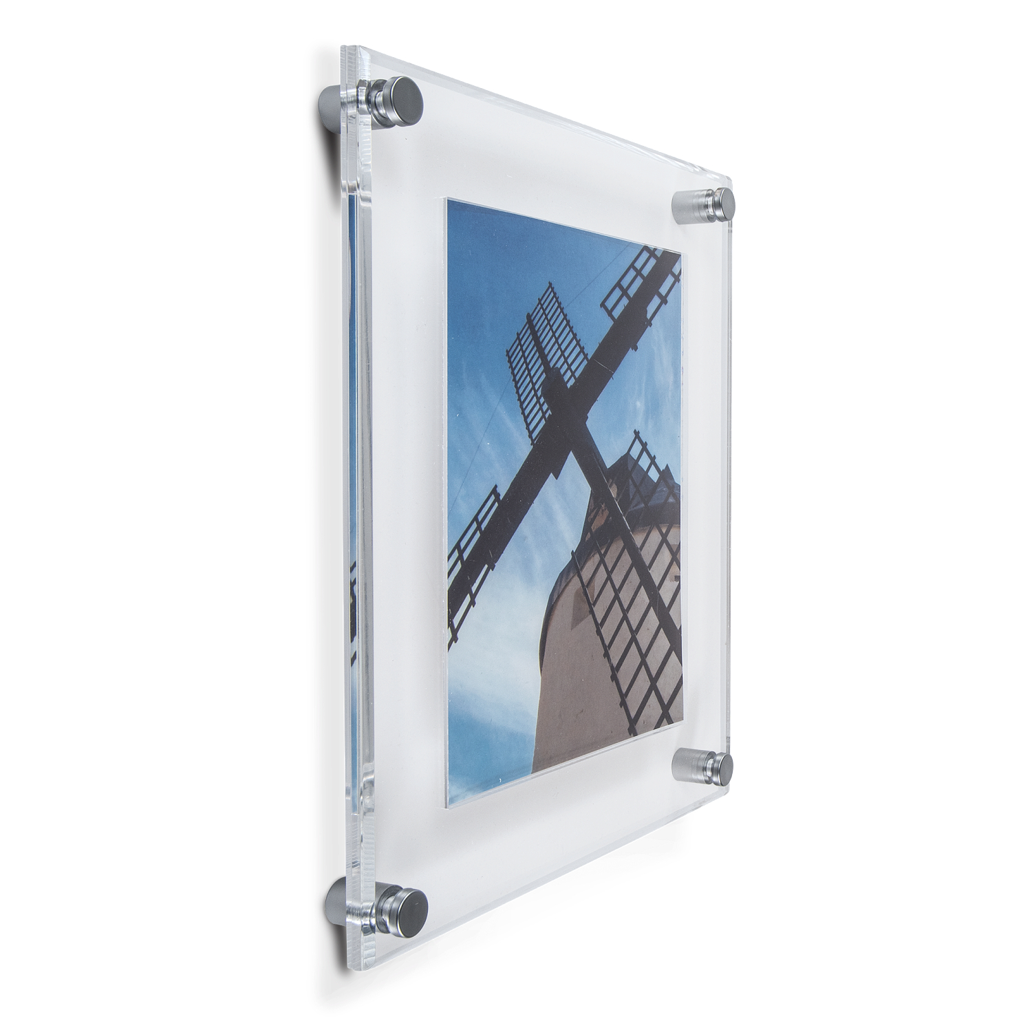 Functional sandwich glass picture frame With Attractive Features 