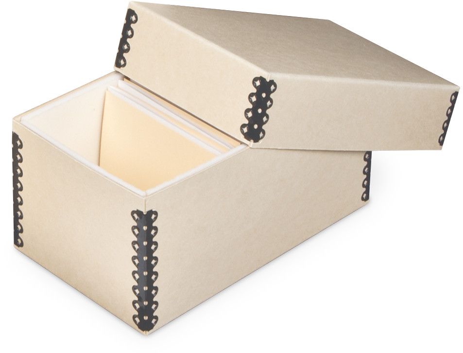 Gaylord Archival® Tan Barrier Board Glass Negative Storage System