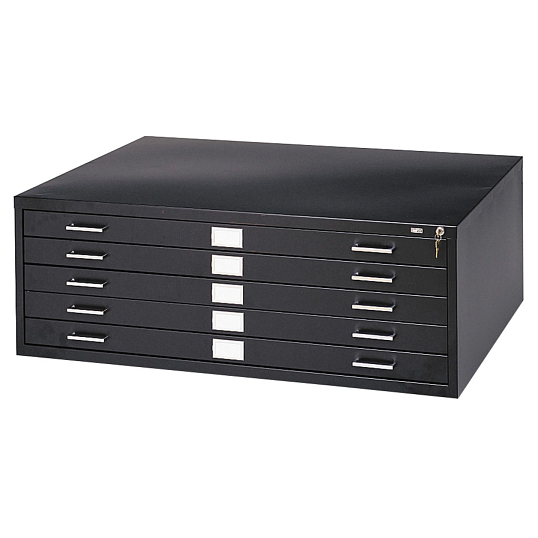 Safco&#174; Horizontal 5-Drawer Flat File for 24 x 36" Sheets