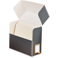 University Products Letter-Size Archival File Storage Box & Files