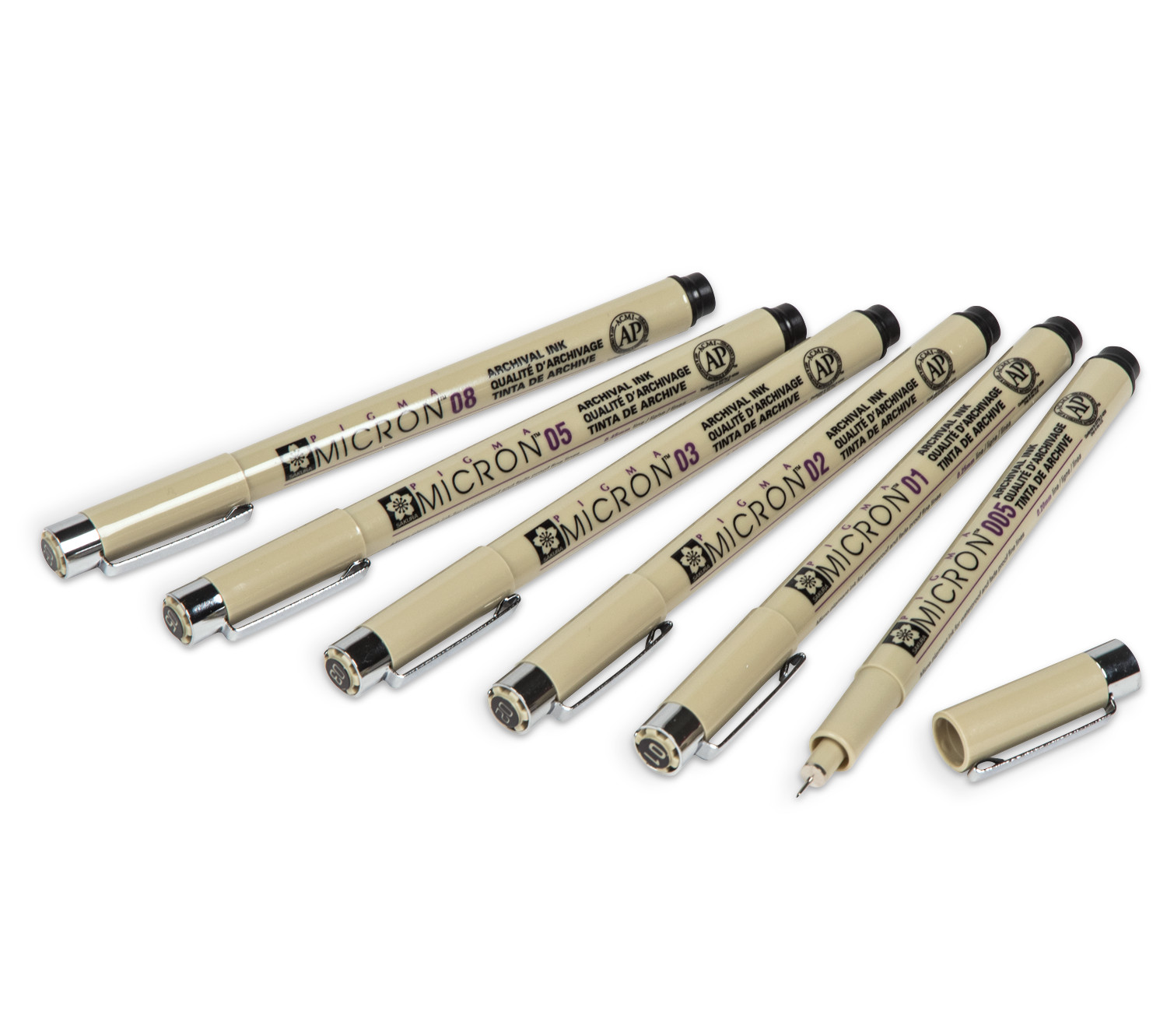 Sakura® Pigma® Micron® Pens (6-Pack)