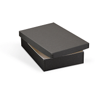 Gaylord Archival&#174; Black Barrier Board Shallow Lid Storage Box