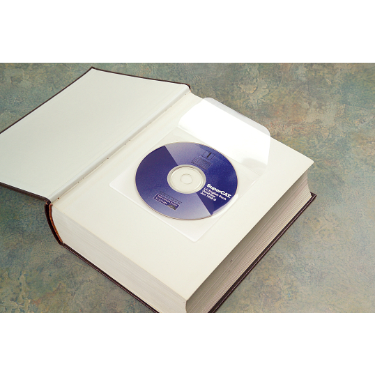 5 mil Polypropylene CD Pockets (100-Pack)