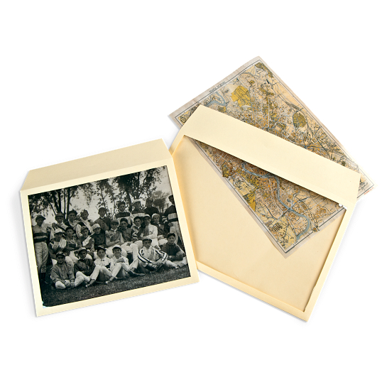 10 pt. Folder Stock & 2 mil Polyester Window Envelopes (10-Pack)