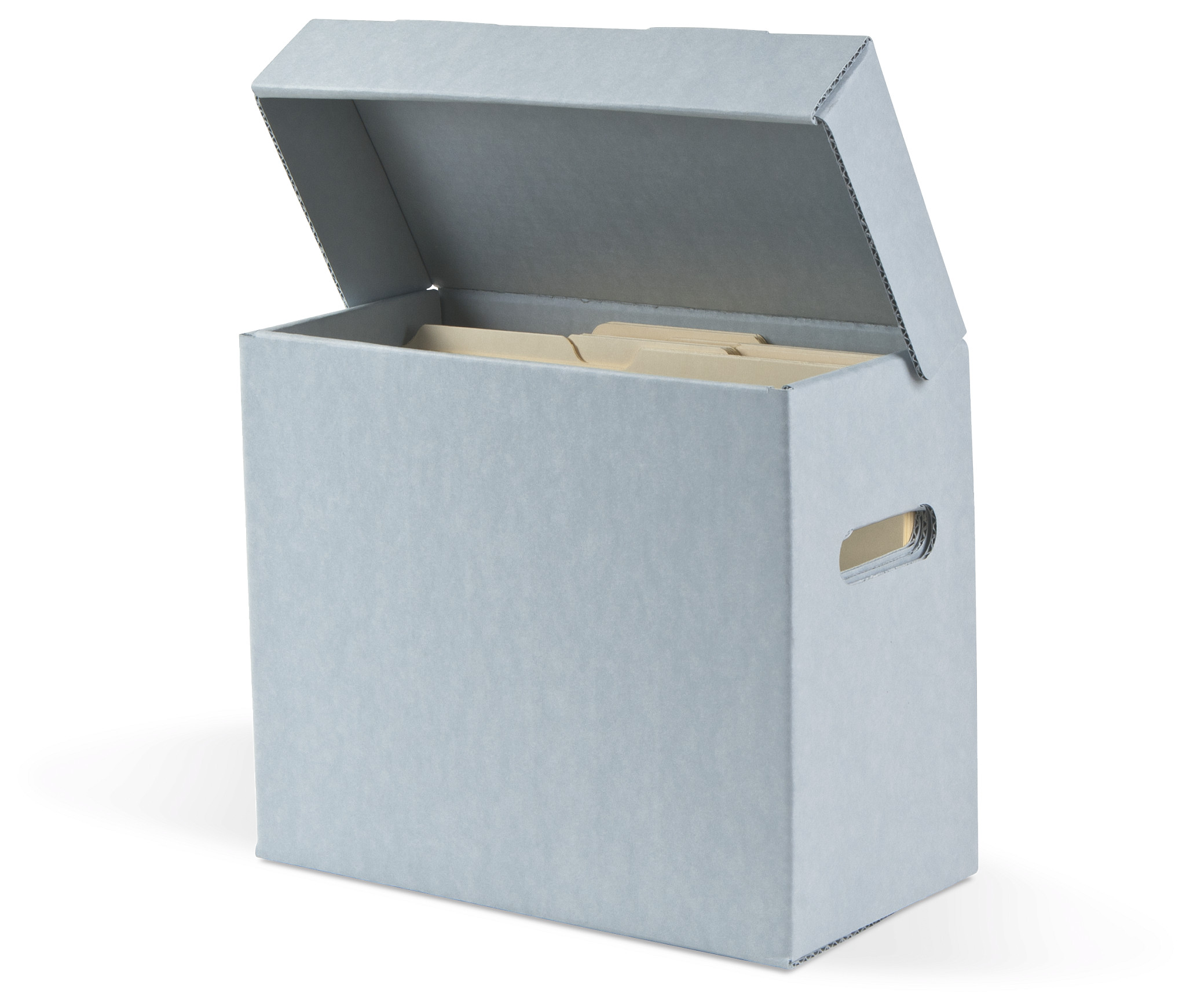 Gaylord Archival® Blue Ultimate FlipTop HalfSize Letter Record