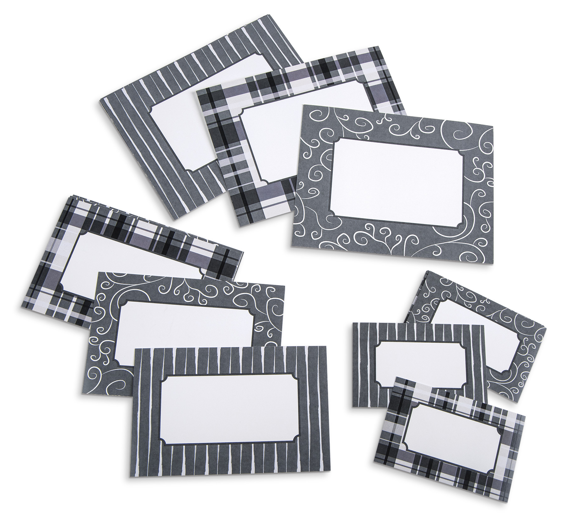 Gaylord Archival® Gifford Series Grey Label Inserts (9-Pack)