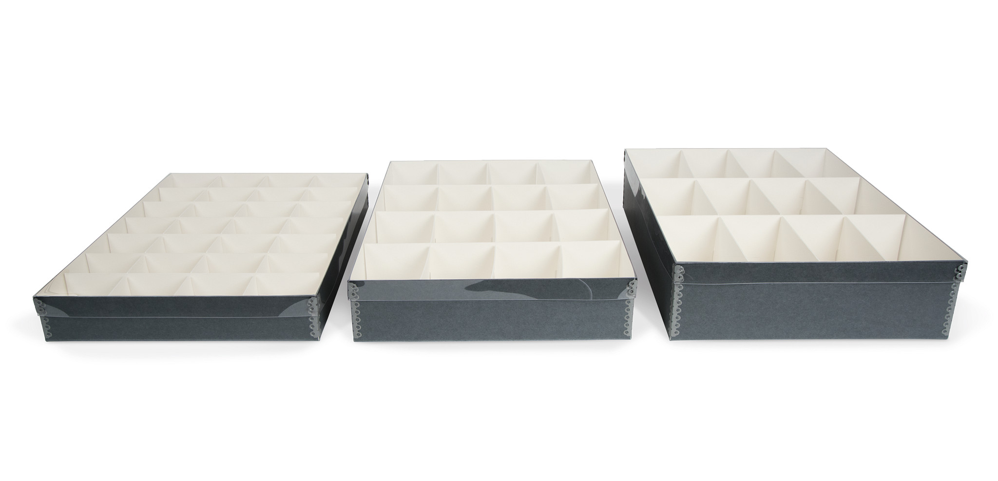 Gaylord Archival® Clear Lid Ornament Box with Shredded Tissue