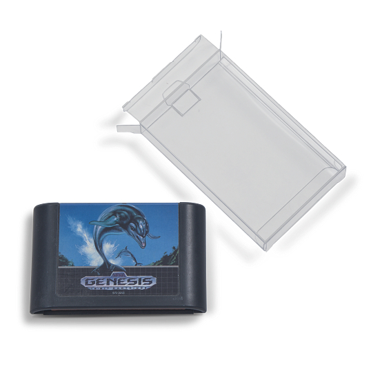 12 mil Archival Polyester Video Game Protector for Sega Genesis Cartridge