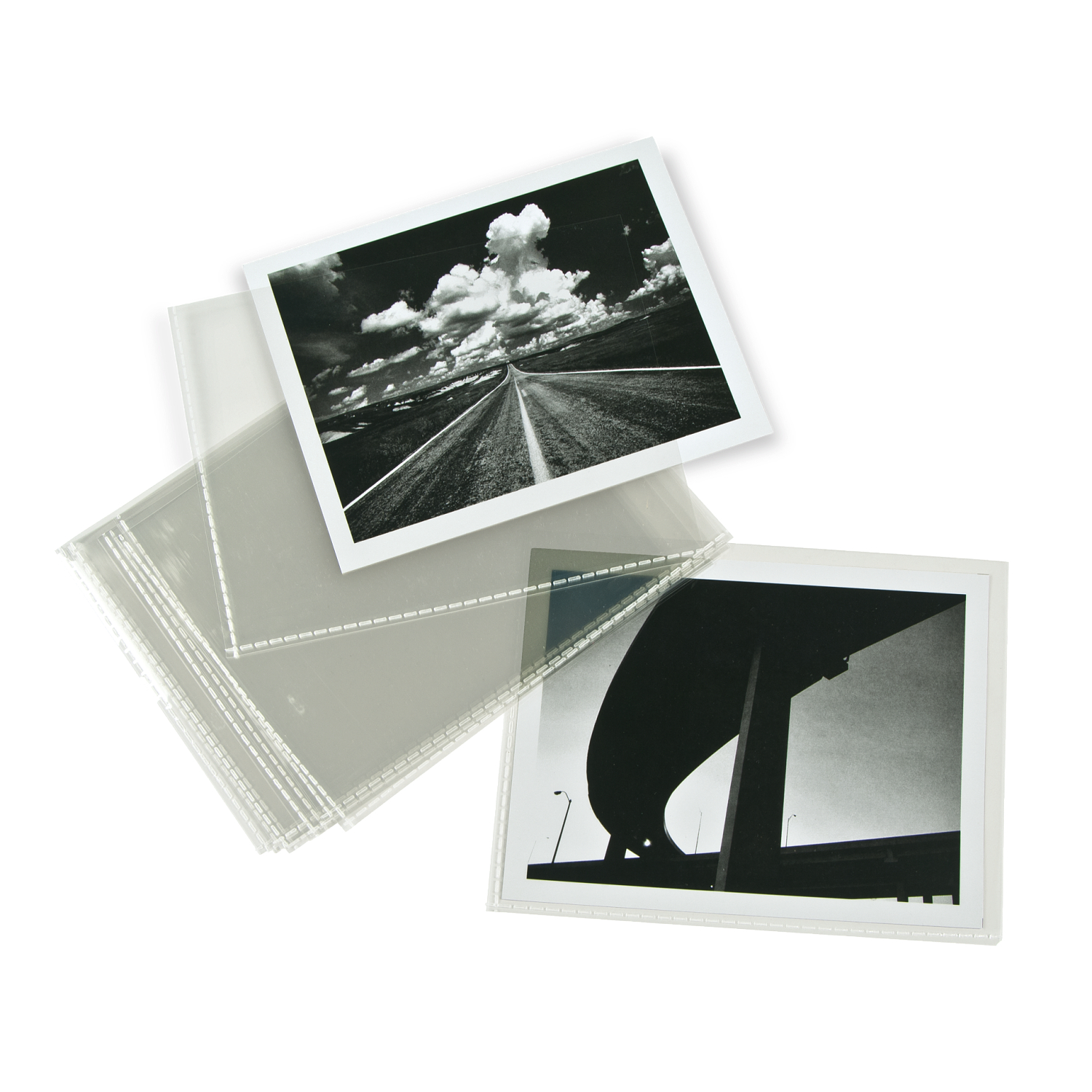Gaylord Archival 3 mil Archival Polyester L-Sleeves for Photos & Documents  (10-Pack) - Fits up to 8 1/2 x 11