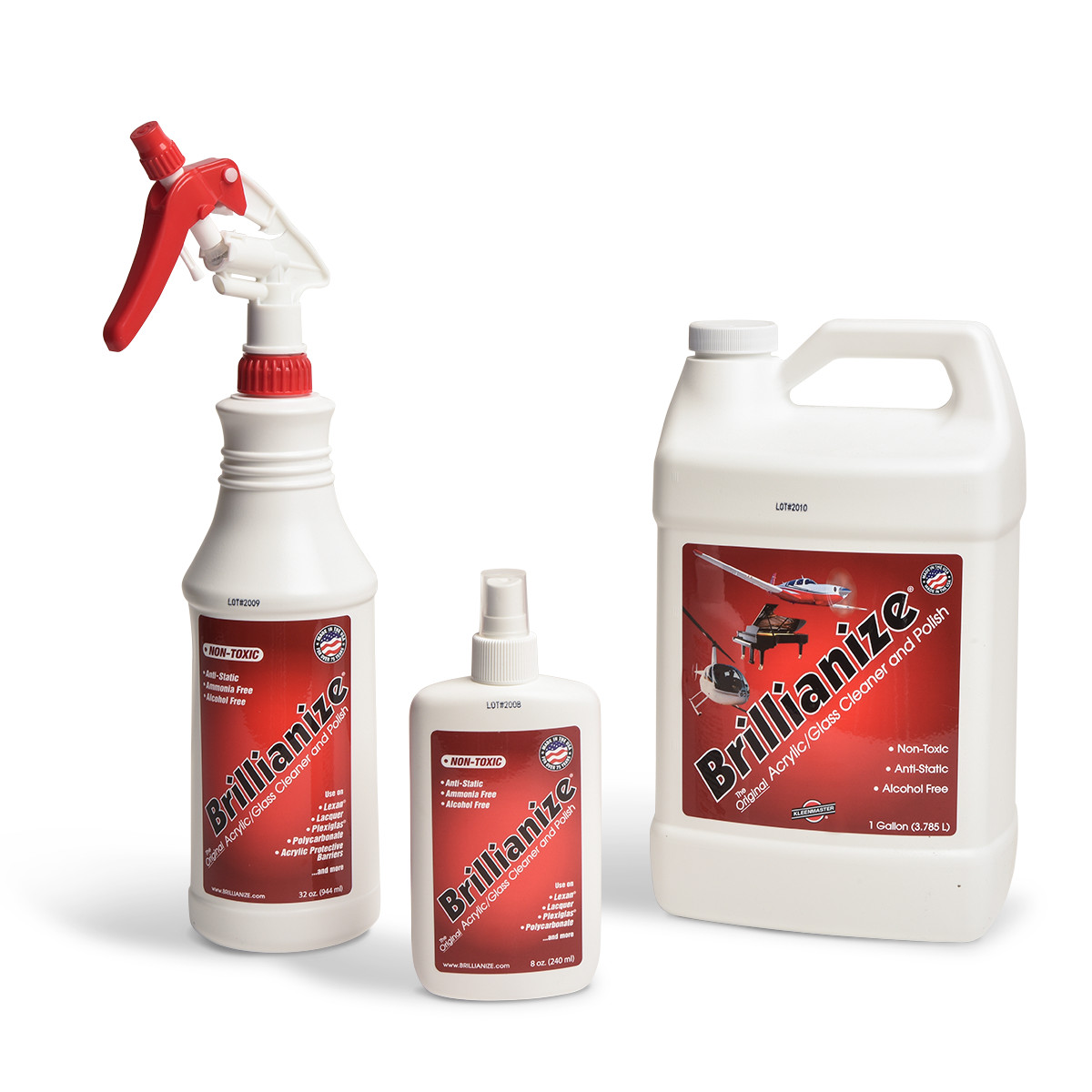 Brillianize® Acrylic & Glass Cleaner & Polish 
