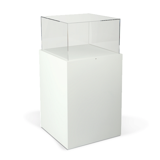Gaylord Archival&#174; Jewell&#153; Painted Square Pedestal Exhibit Case