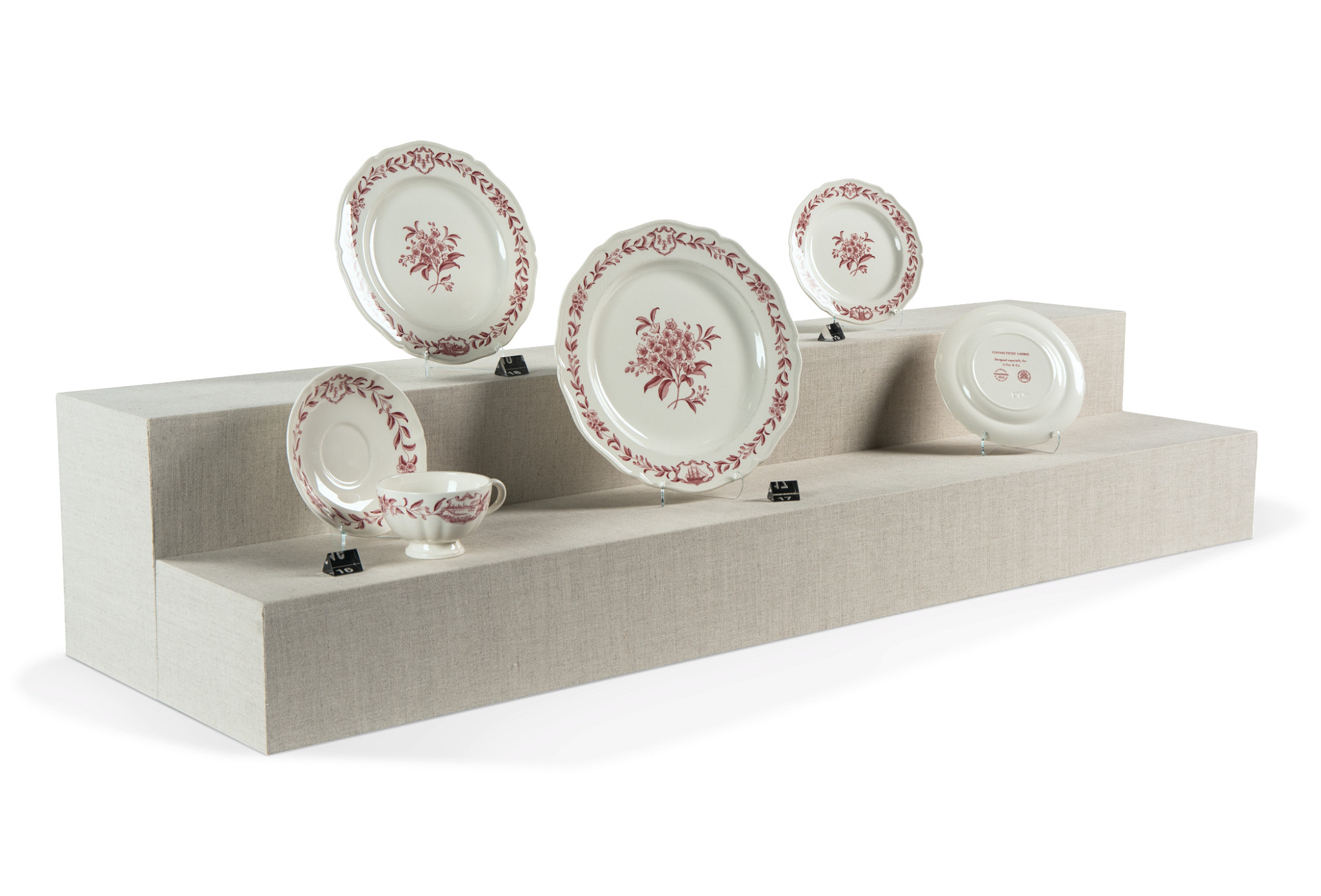 Gaylord Archival® Metro Linen Wrapped Step Riser