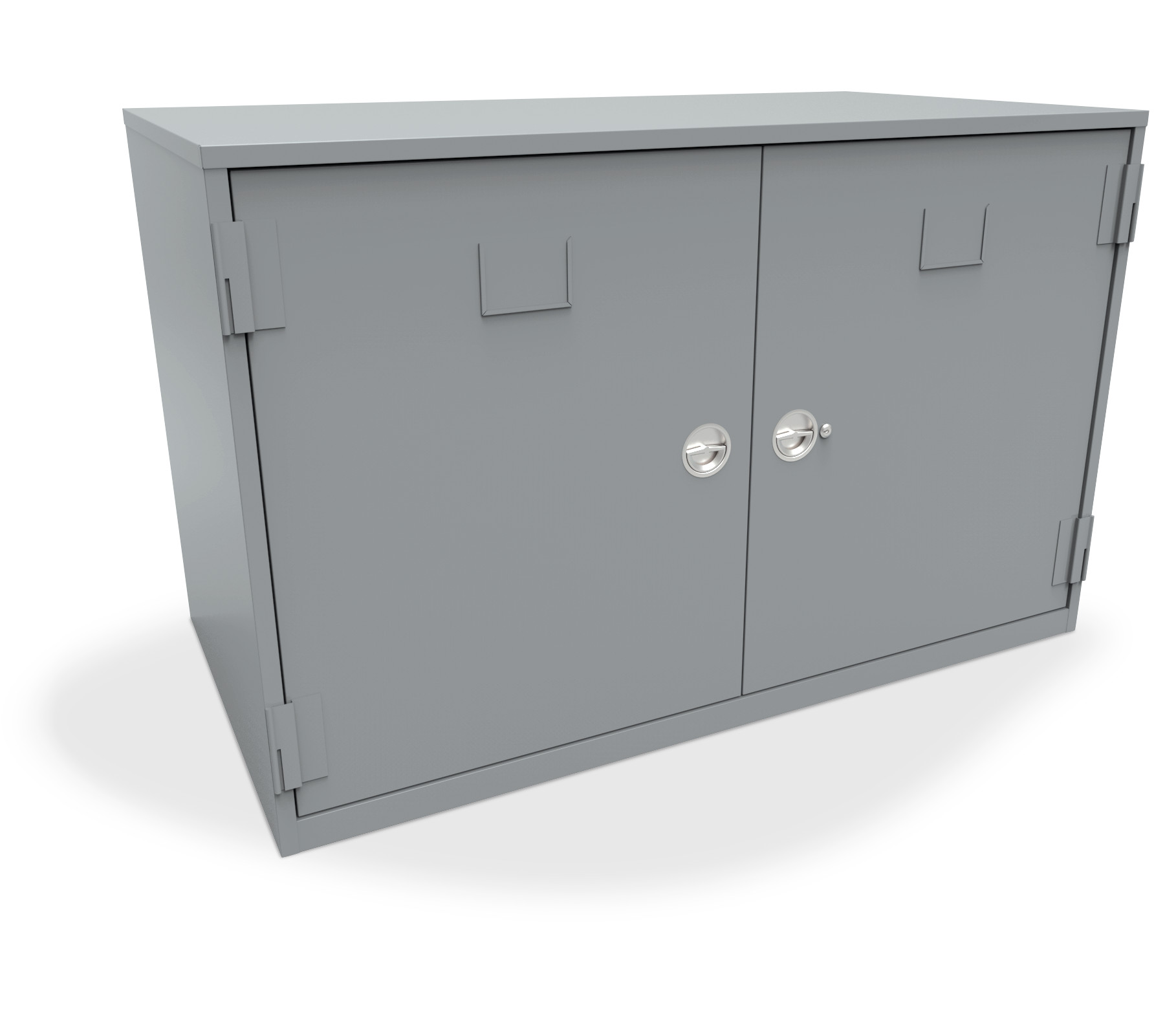 Counter-Height Double-Door Standard Museum Cabinet