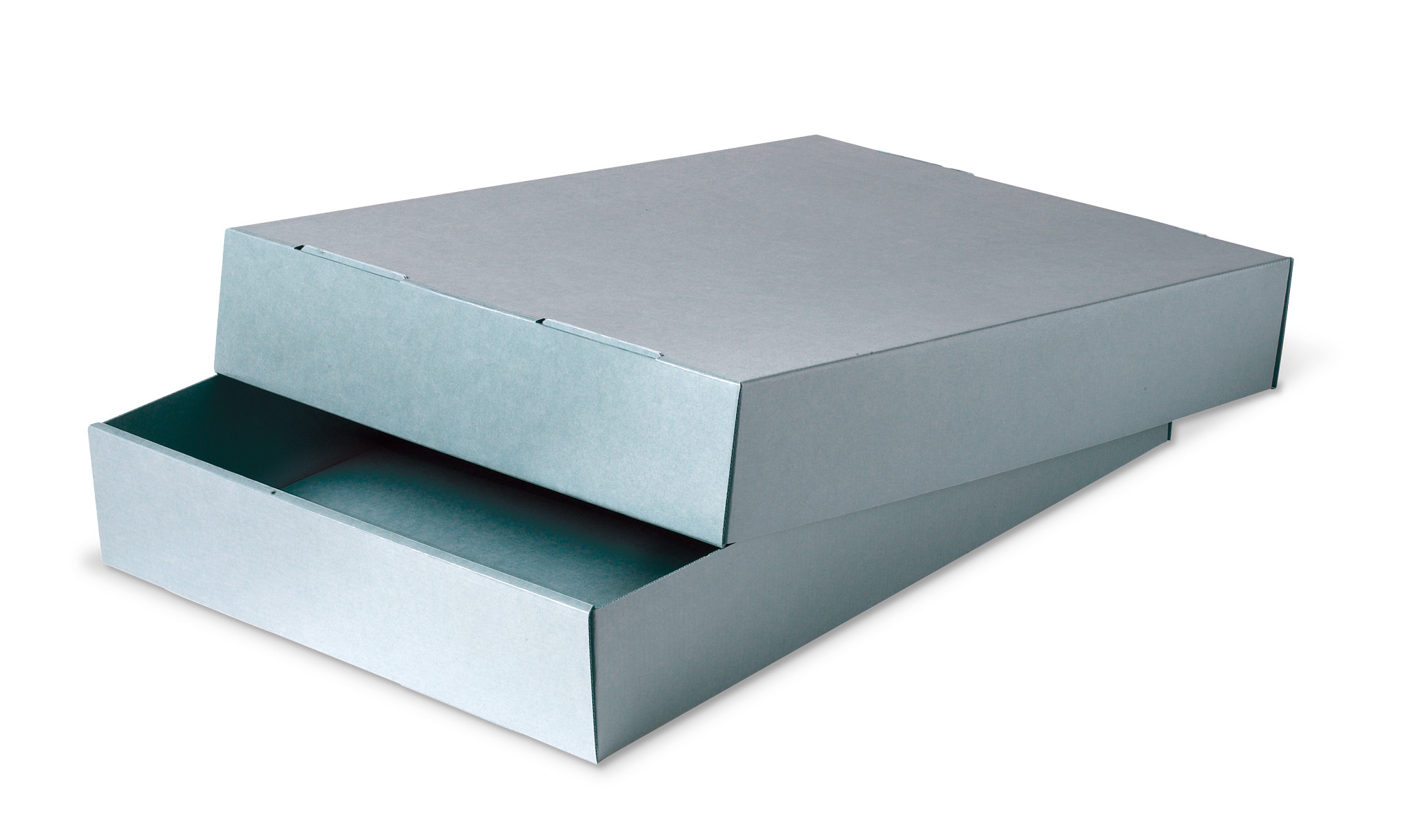 Gaylord Archival® DocuDry Blue E-flute Newspaper Box</br></br><font color="#2f94ba">40% off while supplies last!</br>Priced as marked. No code needed.</font color>