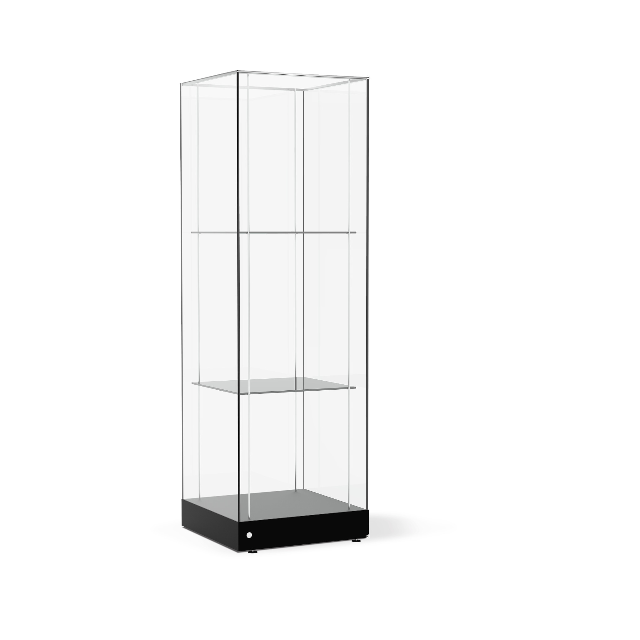 Gaylord Archival® Curator Atrium Museum Case with Glass Top