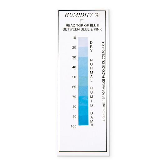 Standard Humidity Indicator Cards (5-Pack) | Temperature & Humidity ...