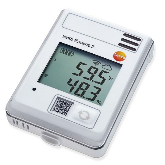 Testo Saveris Wi-Fi Temperature & Humidity Data Logger with Display ...