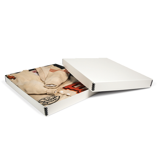 Gaylord Archival&#174; White Barrier Board Textile & Costume Box