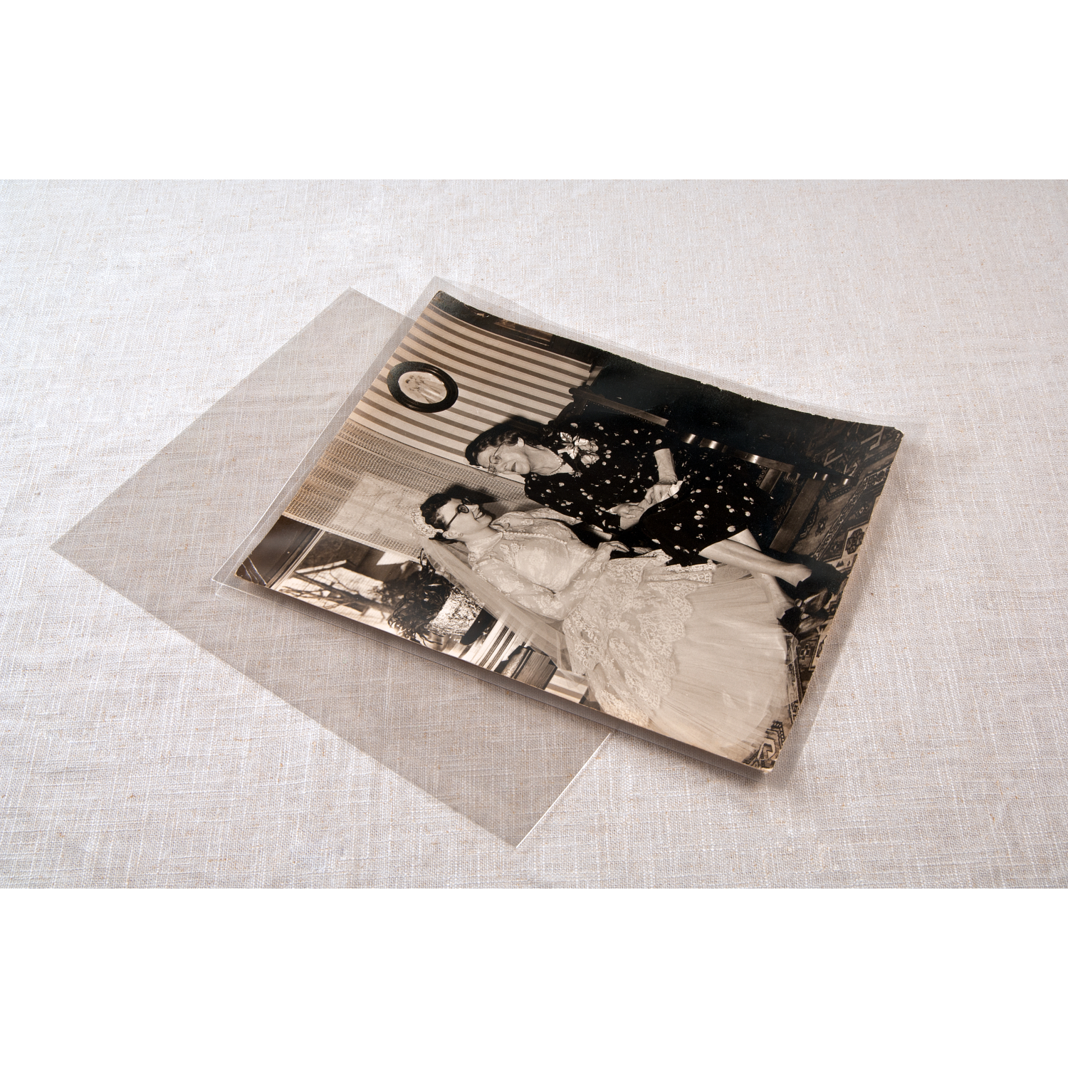 Gaylord Archival® 2 15/16 Clear Self-Adhesive Polypropylene Photo